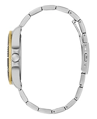 Guess Mens Two-Tone Analog Watch, 41 mm
