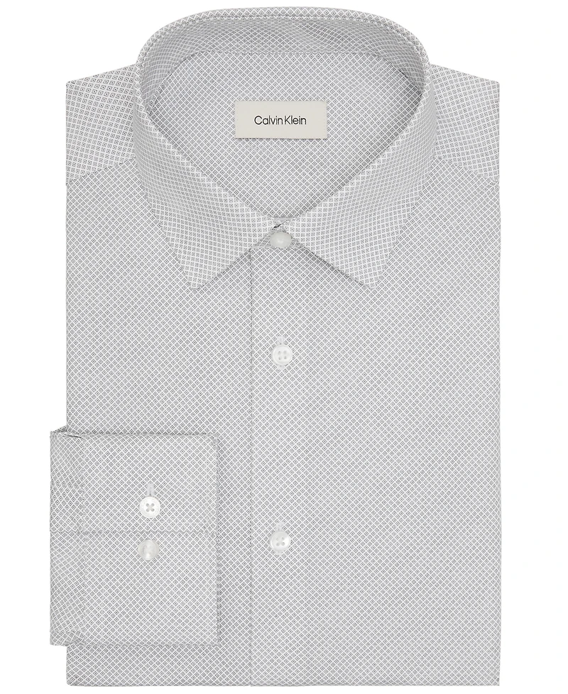Calvin Klein Men's Slim Fit Long Sleeve Dress Shirt