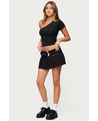 Edikted Women's Gayla One Shoulder Top