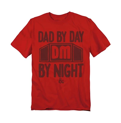 Men's Dungeons And Dragons Daddy By Day, Dm By Night T-Shirt