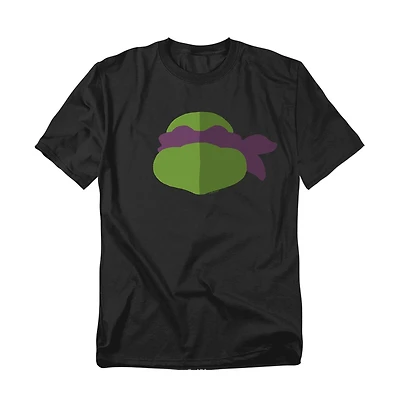 Logovision Men's Tmnt Donnie Face T-Shirt