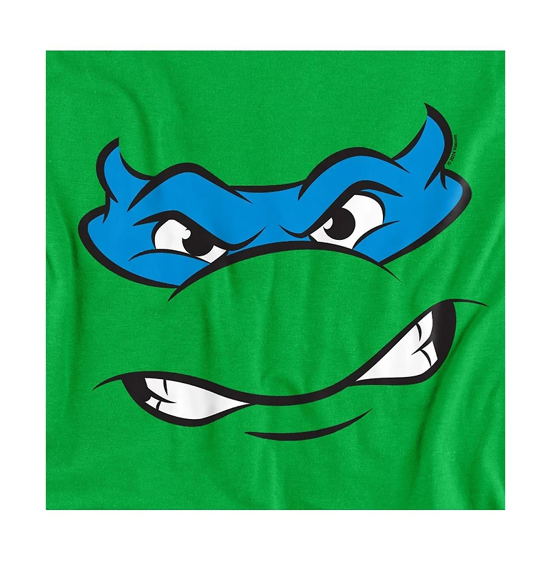 Logovision Men's Teenage Mutant Ninja Turtles Leonardo Angry T-Shirt