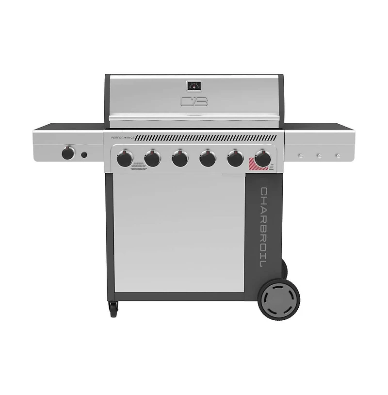 Char-Broil Performance Series FlavorMax 6-Burner Gas Grill - Stainless