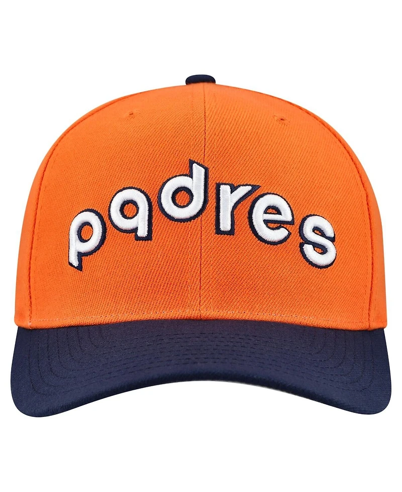 Mitchell & Ness Men's and Women's  San Diego Padres Basic Coop Pro Adjustable Hat