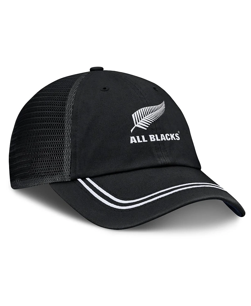 Fanatics Men's Black New Zealand Rugby All Blacks Advantage Trucker Adjustable Hat