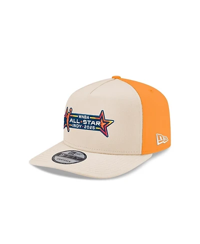 New Era Men's and Women's White 2025 Wnba All Star Game Logo A-Frame 9FIFTY Hat