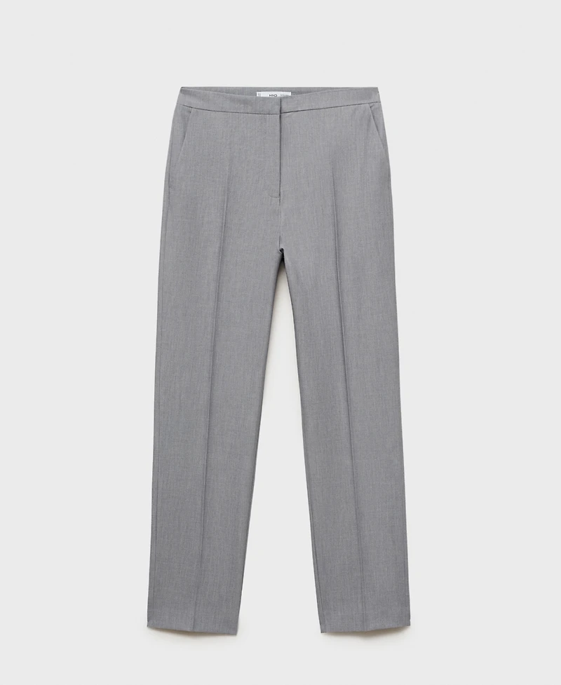 Mango Women's Straight Suit Pants