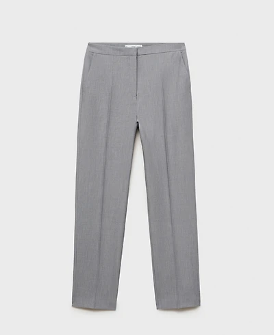 Mango Women's Straight Suit Pants