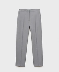 Mango Women's Straight Suit Pants