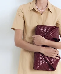 Mango Women's Short Shirt Dress