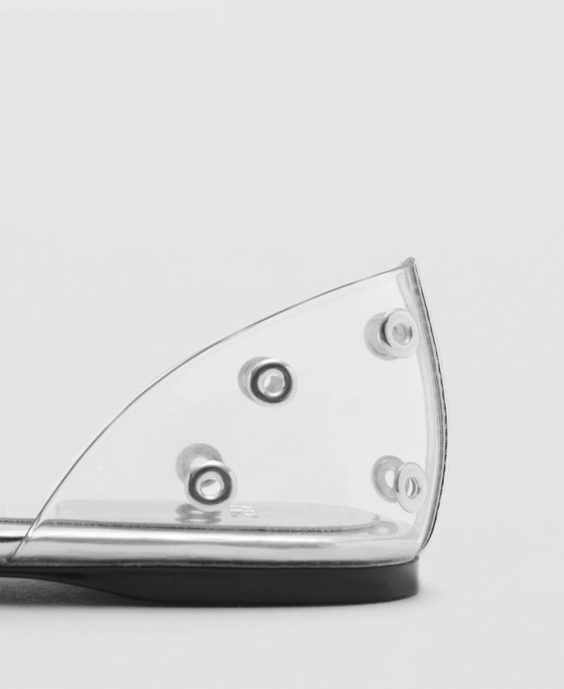 Mango Women's Eyelets Vinyl Shoes
