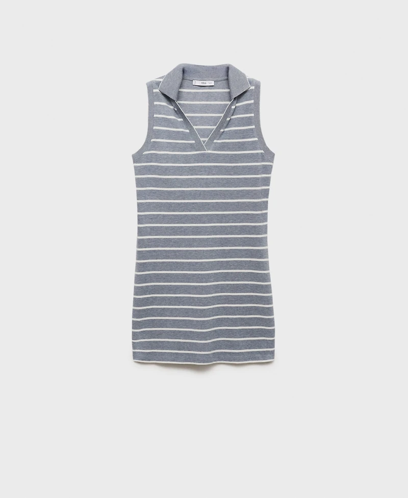 Mango Women's Short Polo-Style Dress