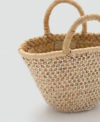 Mango Women's Combined Mini-Basket Bag