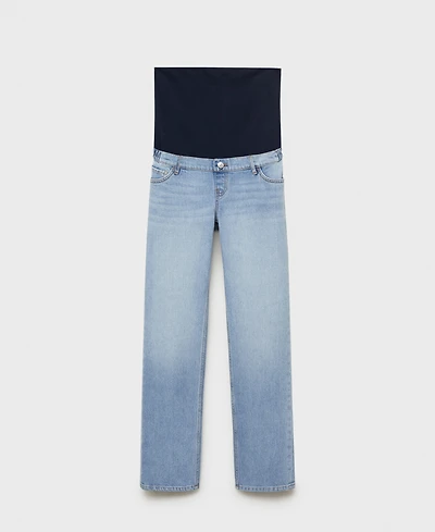 Mango Women's Maternity Straight Jeans