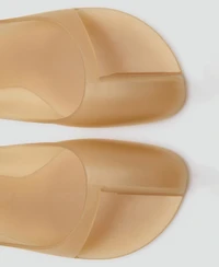 Mango Women's Rubberized Slingback Shoes