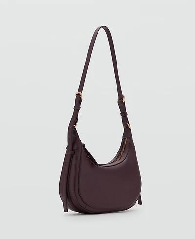 Mango Women's Oval Shoulder Bag