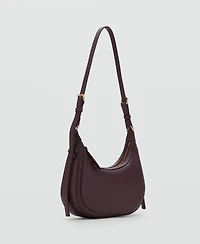 Mango Women's Oval Shoulder Bag