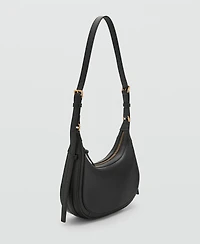 Mango Women's Oval Shoulder Bag