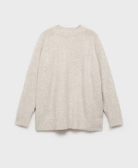 Mango Women's Round-Neck Knitted Sweater