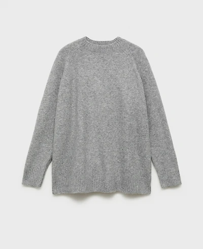 Mango Women's Round-Neck Knitted Sweater
