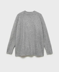 Mango Women's Round-Neck Knitted Sweater