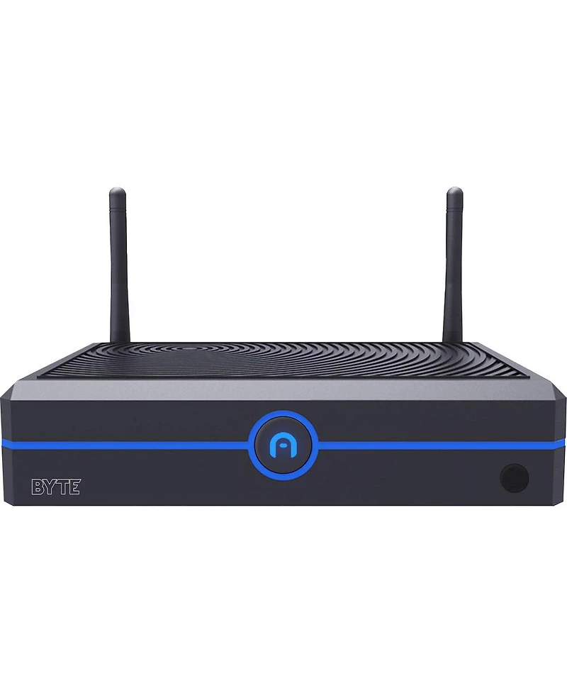 Azulle Byte Mini Desktop Computer, Intel Celeron N4500 1.1GHz, 4GB Ram, 64GB eMMC, Windows 11 Pro, Black