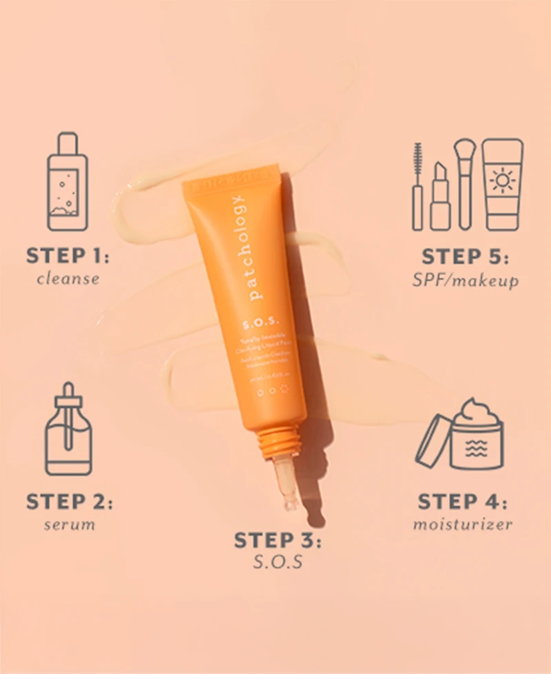 Patchology S.o.s. Totally Invisible Clarifying Liquid Patch