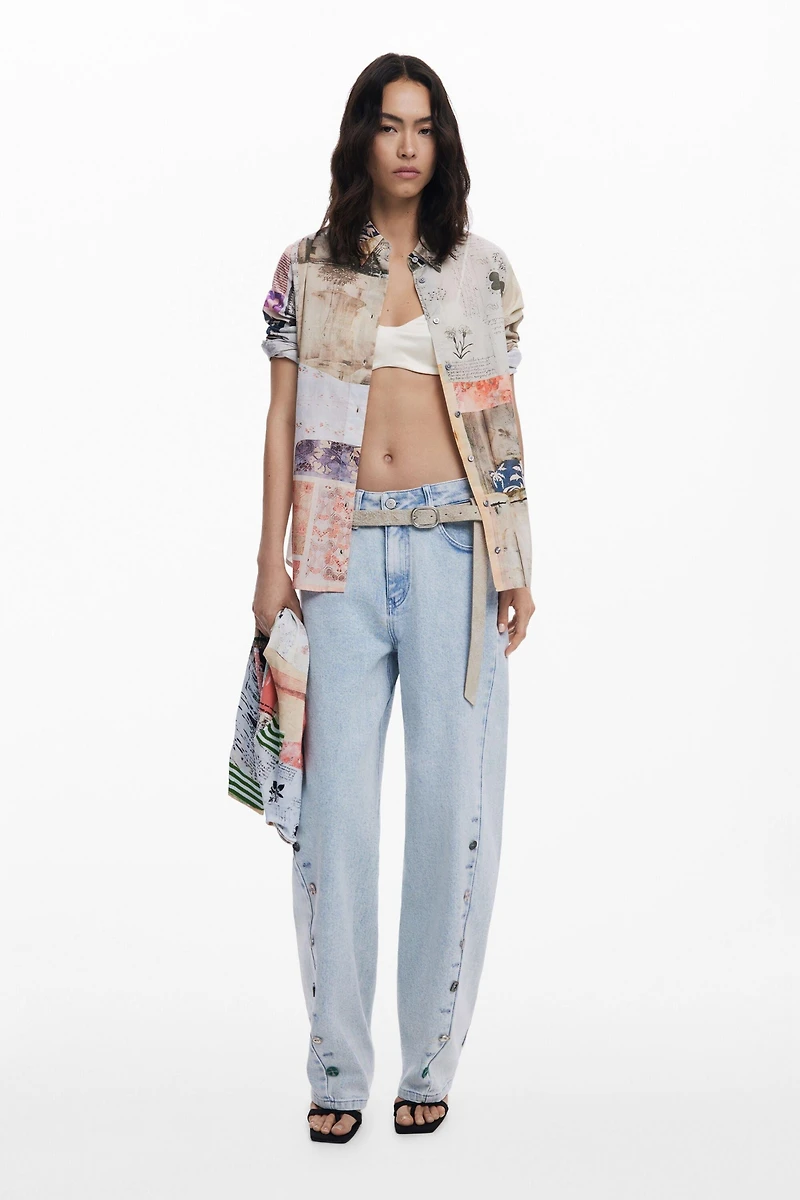 Desigual Women's Postcard shirt