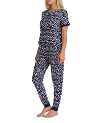 Tommy Hilfiger Women's Short Sleeve T-Shirt and Jogger Set
