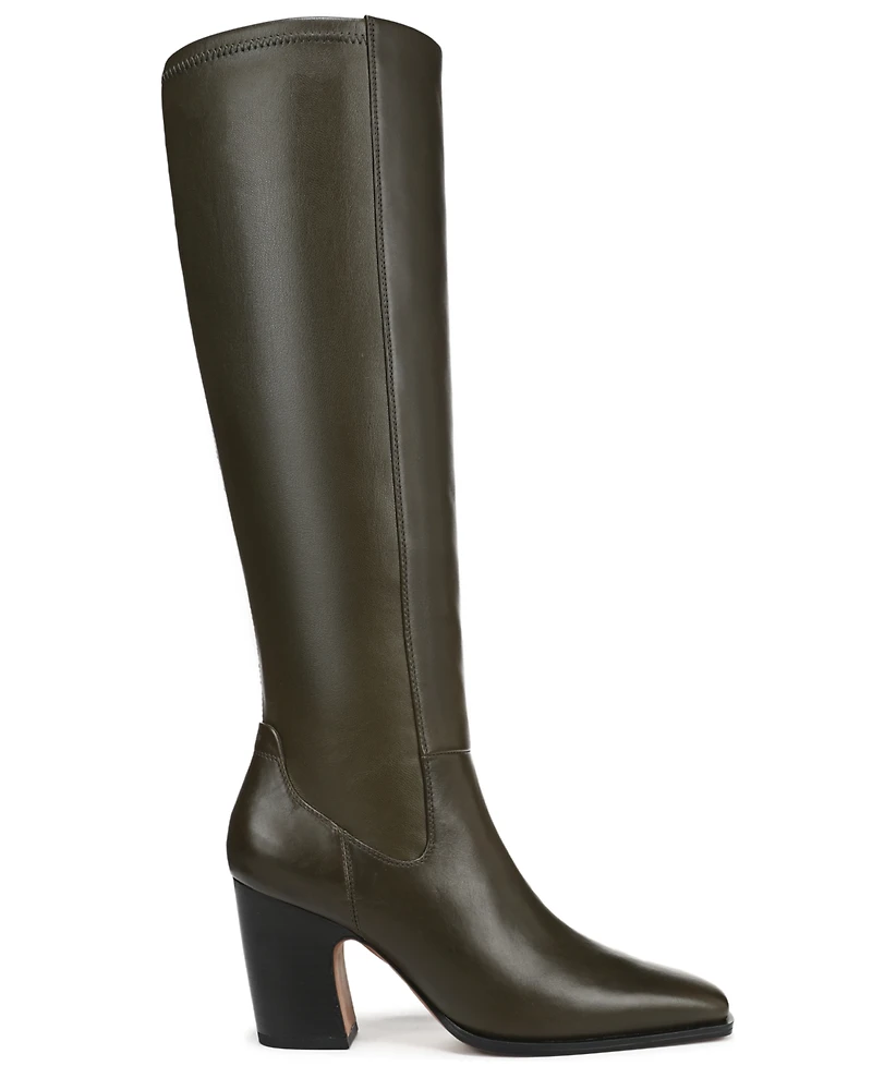 Franco Sarto Women's Jonie Square Toe Zip Tall Boots