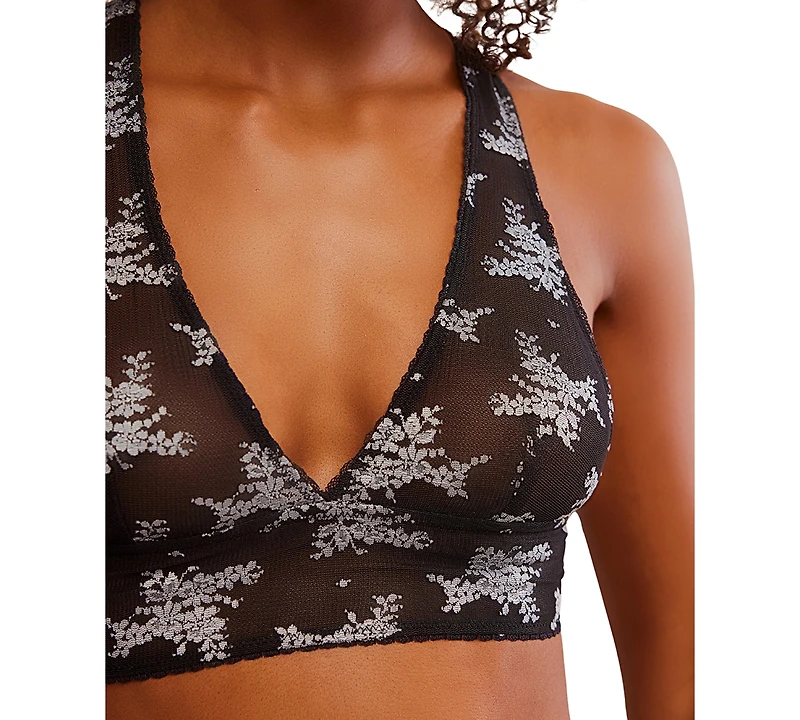 Free People Talk About It Racerback Bikini Bra