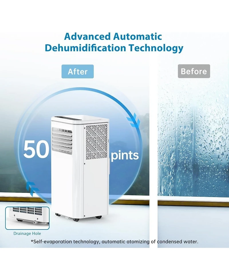gaomon 8,000 Btu Portable Air Conditioner