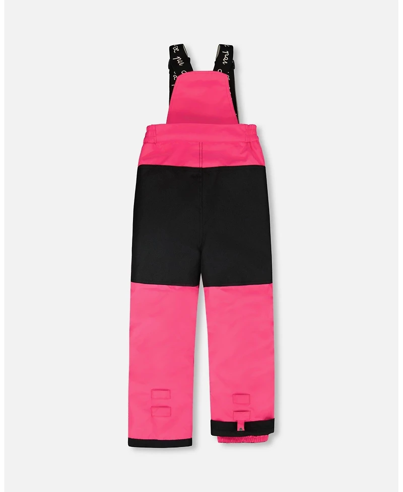Deux par Girl Two-Piece Play Snowsuit Fuchsia