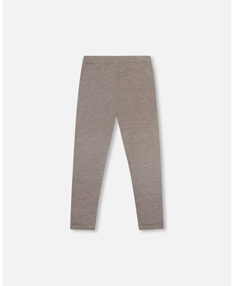 Deux par Toddler Girls Super Soft Ribbed Leggings Heather Gray - Toddler|Child