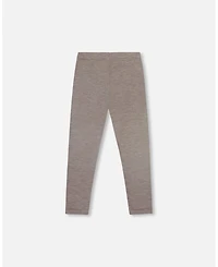 Deux par Toddler Girls Super Soft Ribbed Leggings Heather Gray - Toddler|Child