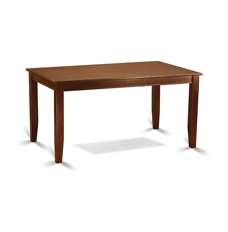 East West Furniture Dining Room Set Mahogany