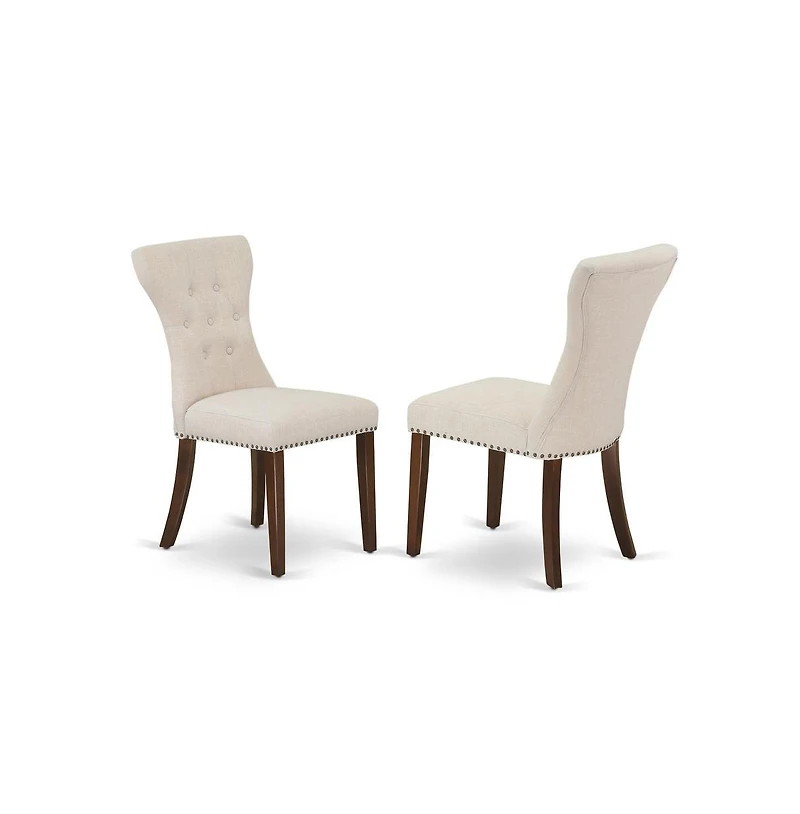 East West Furniture Dining Room Set Mahogany
