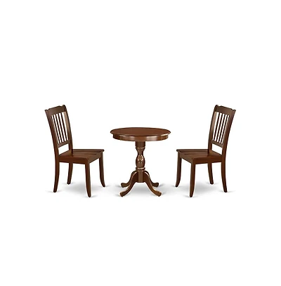 East West Furniture 3-Pc Modern Dining Set