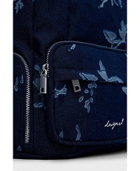 Desigual Women's Small devore denim backpack
