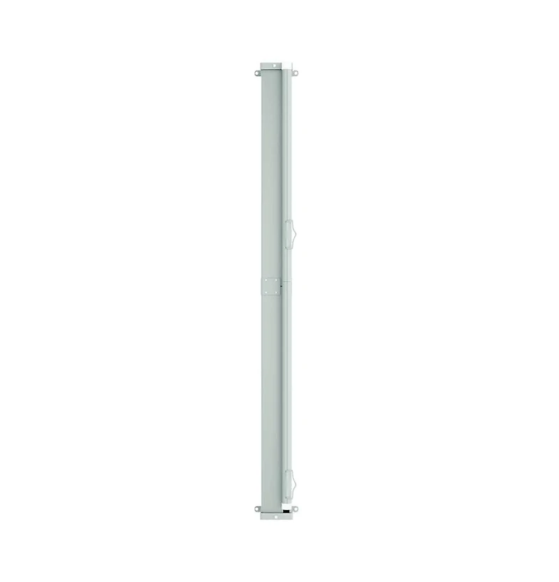 vidaXL Patio Retractable Side Awning 70.9"x236.2" Black