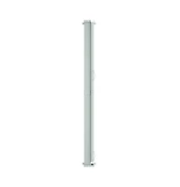 vidaXL Patio Retractable Side Awning 70.9"x236.2" Black