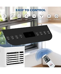 Homcom 10000 Btu Mobile Air Conditioner for Cooling and Dehumidifying