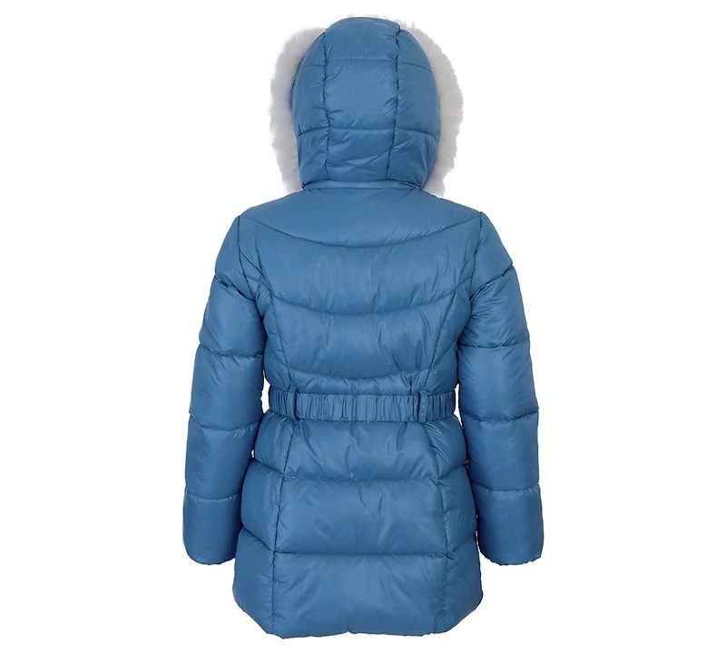 Michael Kors Toddler and Little Girls Belted Stadium Puffer Jacket