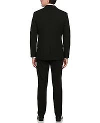 Perry Ellis Men's Dobby Louis Long Sleeve Slim Fit Suit Jacket