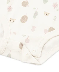 Huggies Baby Girl Short Sleeve Bodysuit, Jacket and Pant, 3-Piece Set