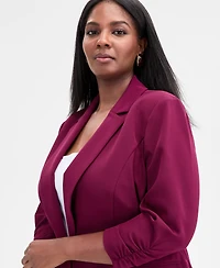 I.n.c. International Concepts Plus 3/4-Sleeve Blazer, Created for Macy's