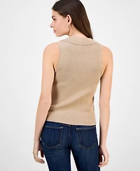 Tommy Hilfiger Women's Sleeveless Halter Polo Sweater