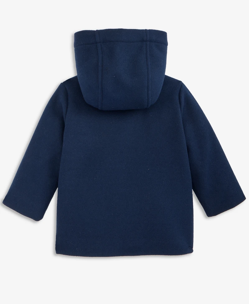First Impressions Baby Boys Hooded Toggle-Closure Peacoat, Macy's Exclusive