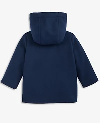 First Impressions Baby Boys Hooded Toggle-Closure Peacoat, Macy's Exclusive