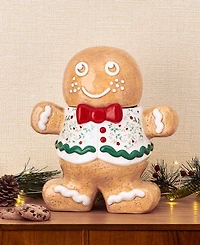 Winterberry Gingerbread Man Cookie Jar